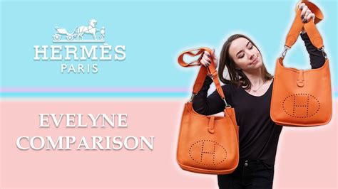 hermes evelyne pm vs gm